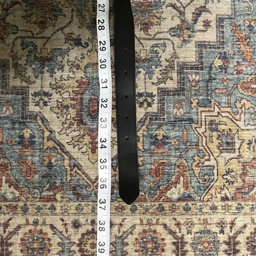 Women's Brown Vinyl Belt 37" - Picture 16 of 16